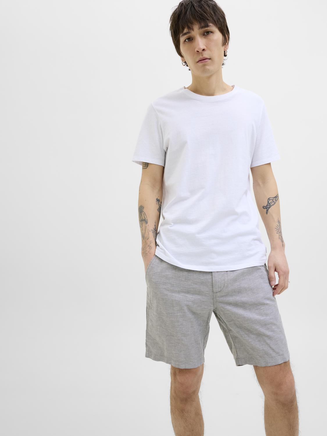 JPSTACE SUMMER LINEN BLEND SHORTS